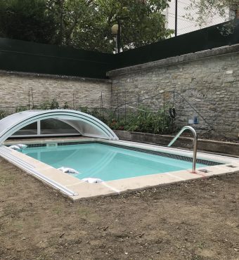 Cubierta Teide para piscina en Vitoria Abierta