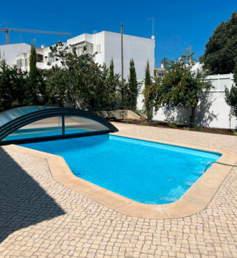 cubierta para piscinas en Faro Portugal